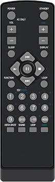 RMT-CS33 Replace Remote Control Applicable for Sony CFD-S23 CFD-S33 CFD-S34
