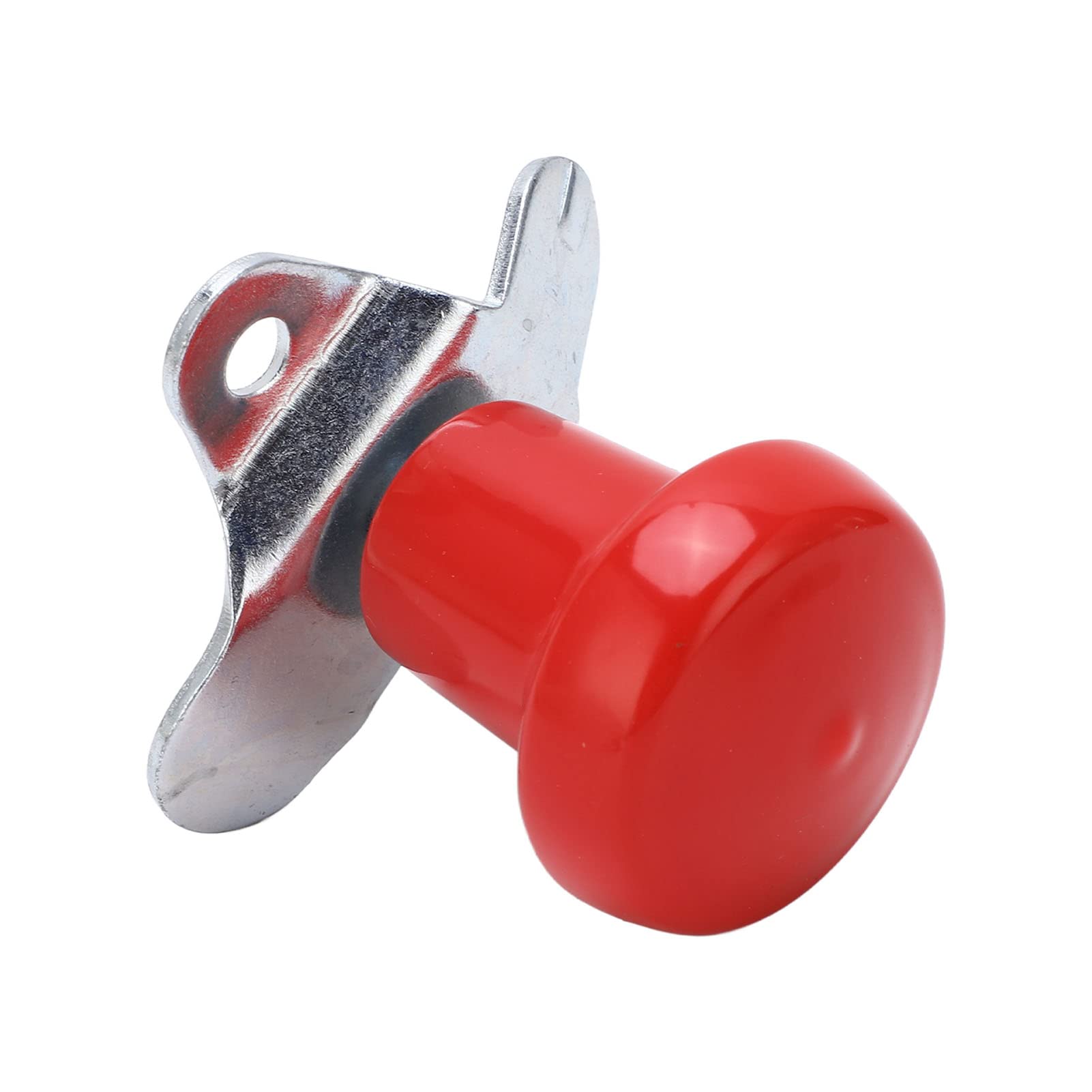 Pommeau de Volant Universel pour Voitures, Camions, Bateaux, Tracteurs – Poignée d'assistance Rouge à Rayons Profonds pour Une Conduite sans Effort