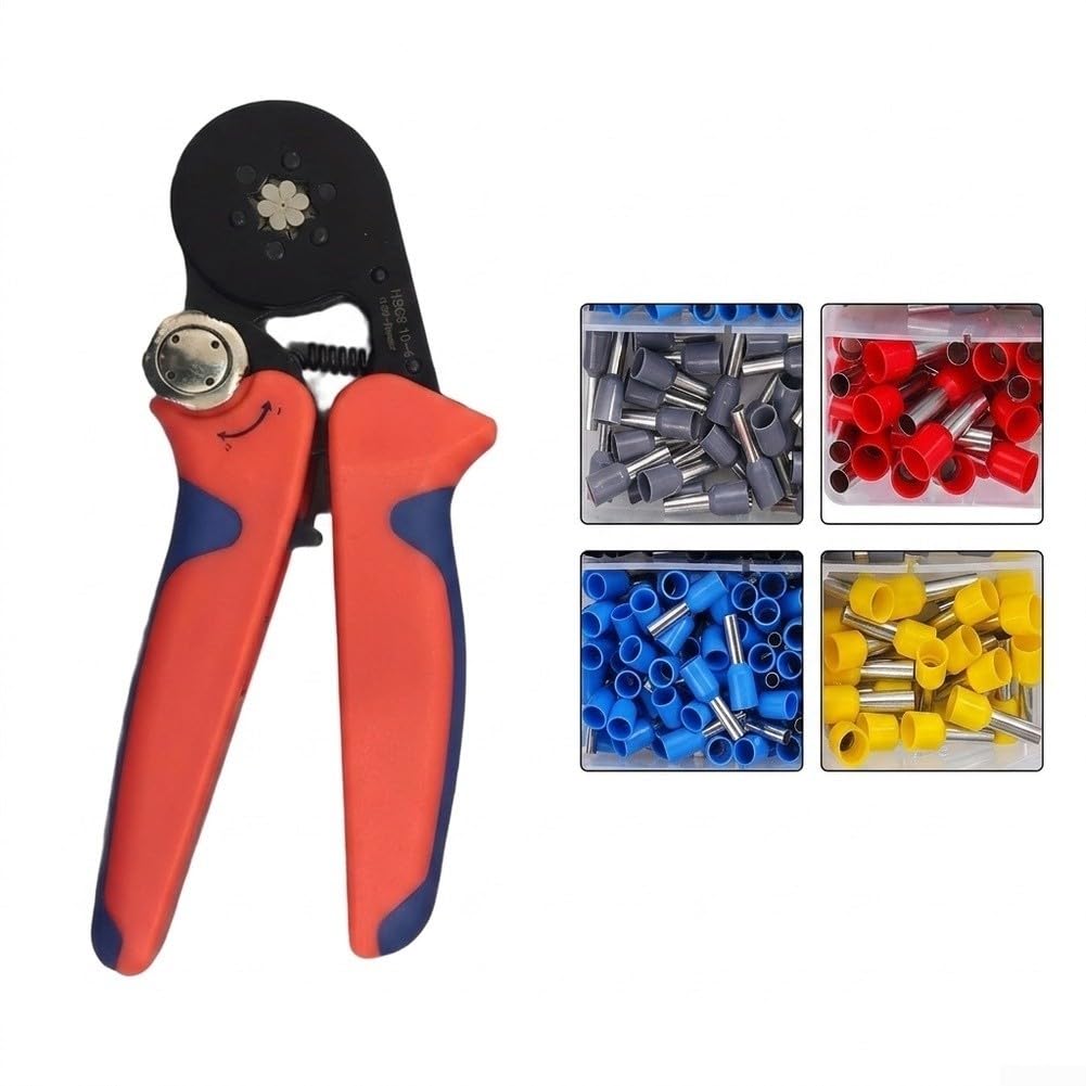 Kit de casquillos de alambre de latón estañado 1200pcs AWG 24-7