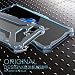iphone 7 plus Case, Lwgon Aluminum Metal Shock Proof Frame Bumper Double Color Oxidation Aluminum Metal Case Cover for iphone 7 plus (GD blue)