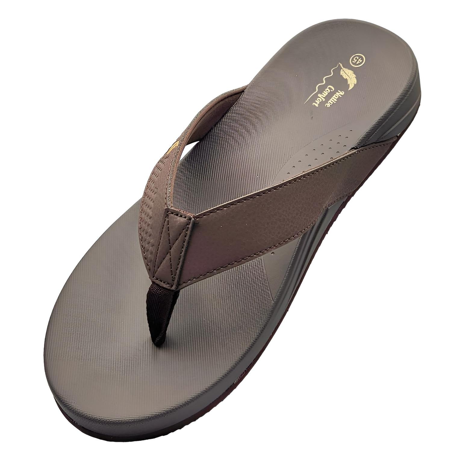 Air Men's Flip Flop | Flip Flops for Men | Men's Slippers | Ultimate Comfort & Support For Indoor & Outdoor Wear | Reduce Foot & Heel Pain | Lightweight | Improves Posture