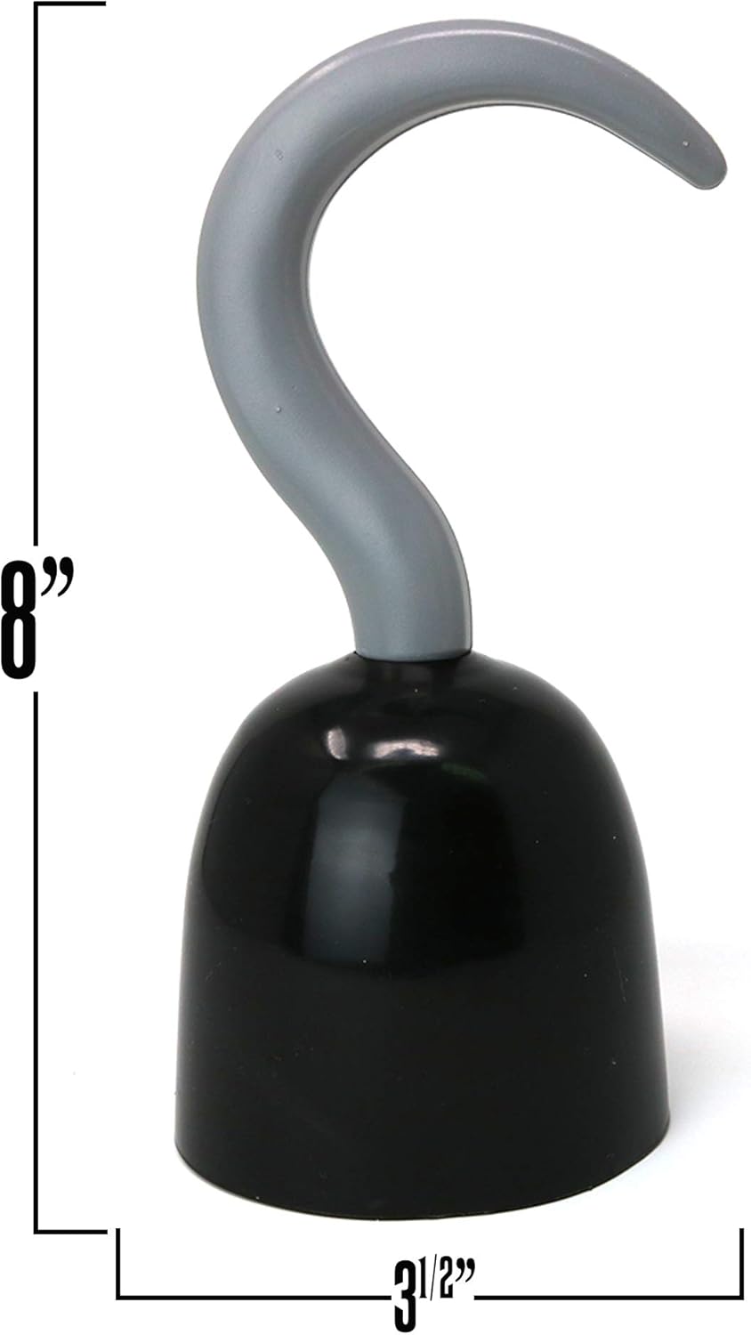 Skeleteen Captain Hook Costume Accessories - Plastic Hook Pirate Costume Accessory - 1 Piece - Image 7