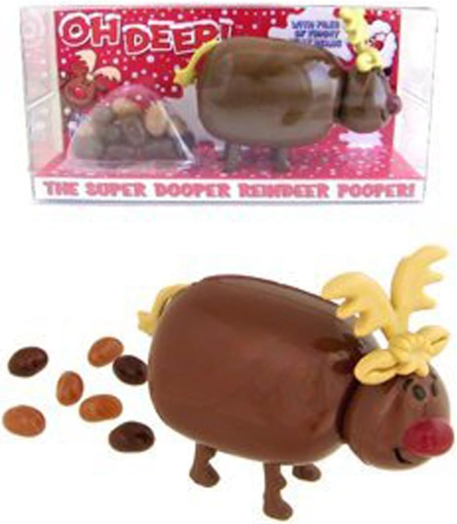 The Super Dooper Reindeer Pooper Jelly Bean Dispenser