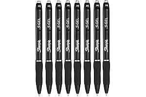 Sharpie S-Gel Fine Point Quick Drying Gel Pens, 0.38mm