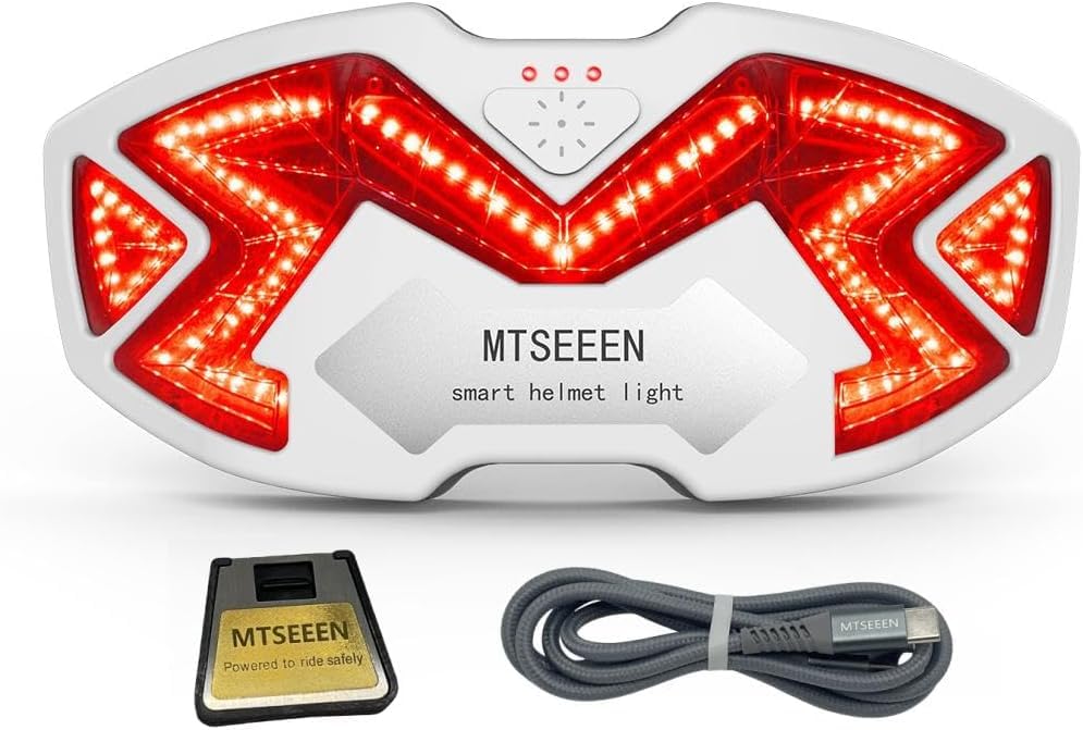 Amazon.co.jp: ヘルメット ブレーキライト バイク用 ヘルメットライト
