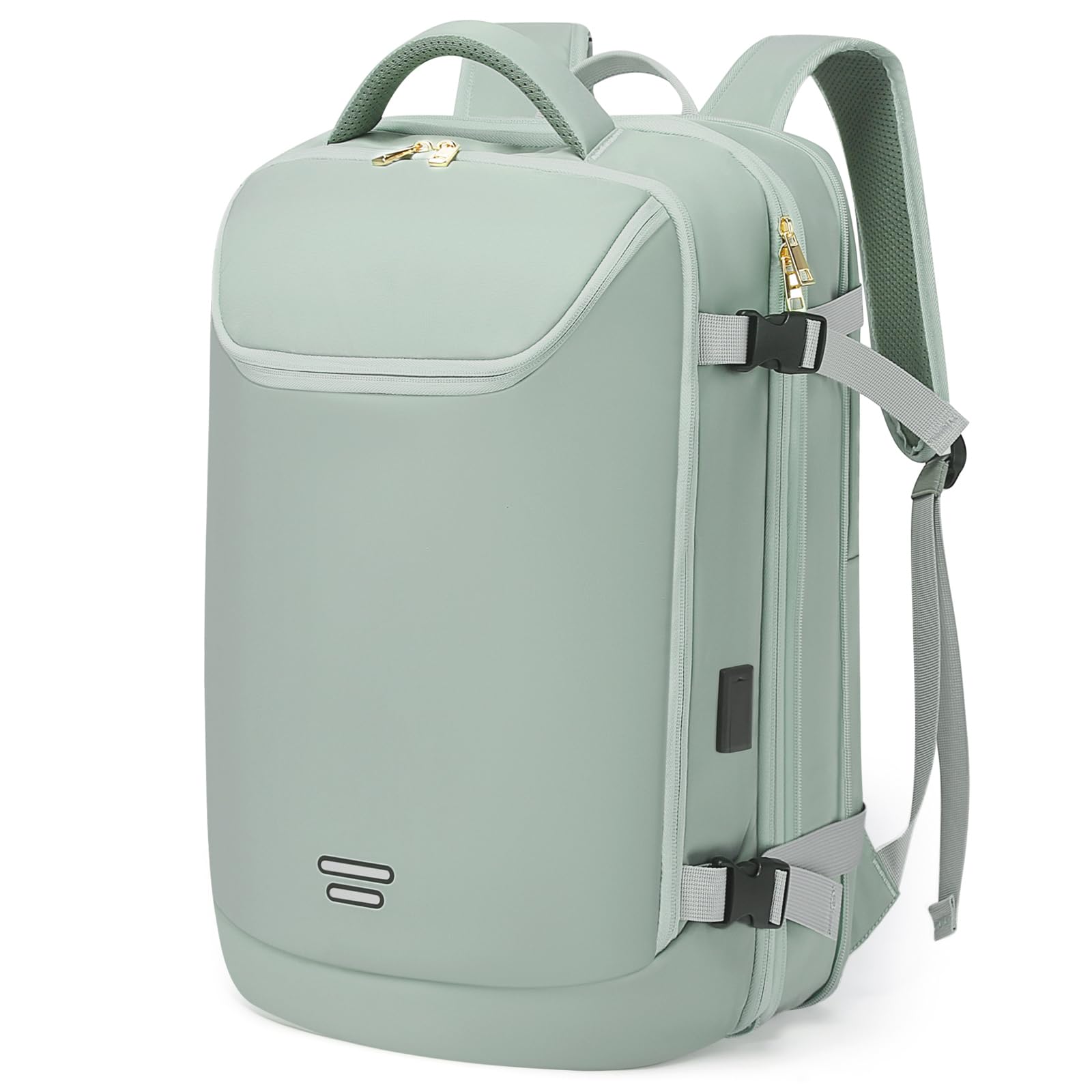 TANGCORLE Travel Backpack for Women, 50L Extra Large Capacity Backpack with USB Charging Port, Expandable 17.3 inch Laptop Backpack Mochila Flight