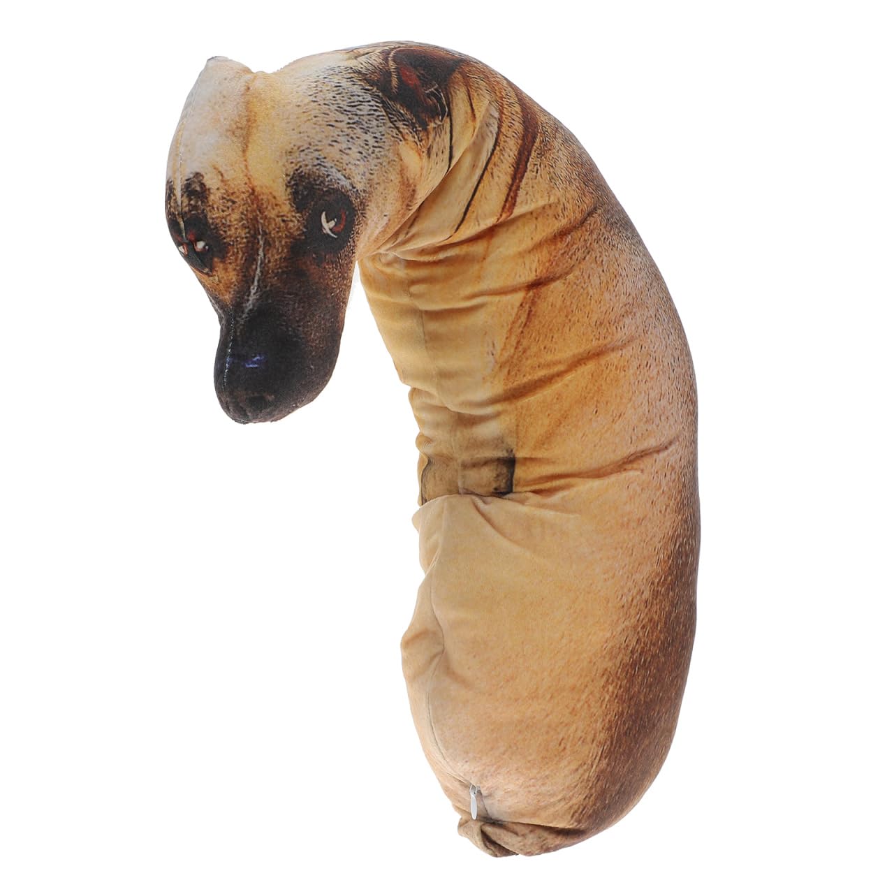 jojofuny Cojín Realista en Forma de Perro 3D 50cm – Almohada Peluche Suave con Diseño de Perro Salchicha, Decoración Original para Sofá y Dormitorio, Regalo Divertido para Amantes de los