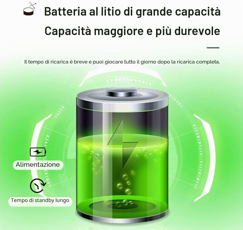 Coolmusic Batteria Elettronica, 9 Drum Pads Portatile Tavolo Pieghevole con Bacchette Pedali