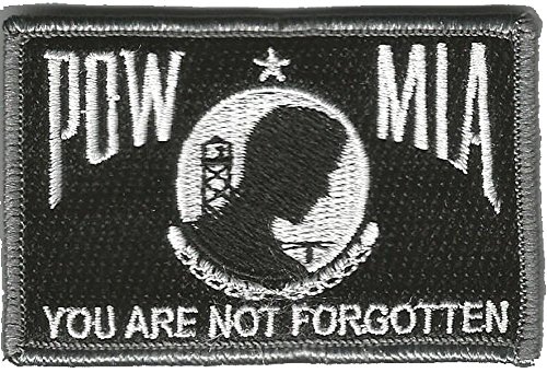 Gadsden and Culpeper Tactical POW/MIA Patch - Black