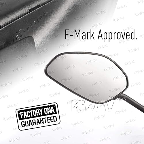 Miniatura 3 de KiWAV Espejo de repuesto de calidad OEM FD320 compatible con Ducati Scrambler 800 (15 pies) mano izquierda x 1