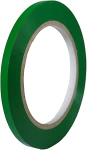 Red Vinyl Pinstriping Tape - 1/4" X 36 Yards, Conformable, Write-On, For Dance Floors & Safety Marking - View #2