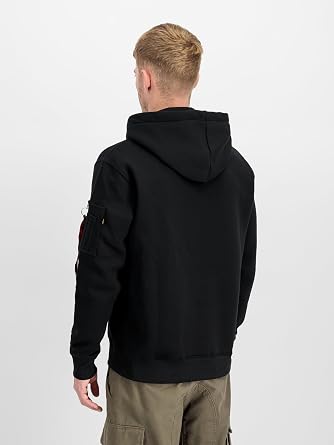 ALPHA INDUSTRIES Men's Alpha Hooded Sweat for Men Hooded Sweatshirt (pack of 1)