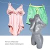 inflatable female mannequins upper body clothing window model display mannequin lower half display stand for