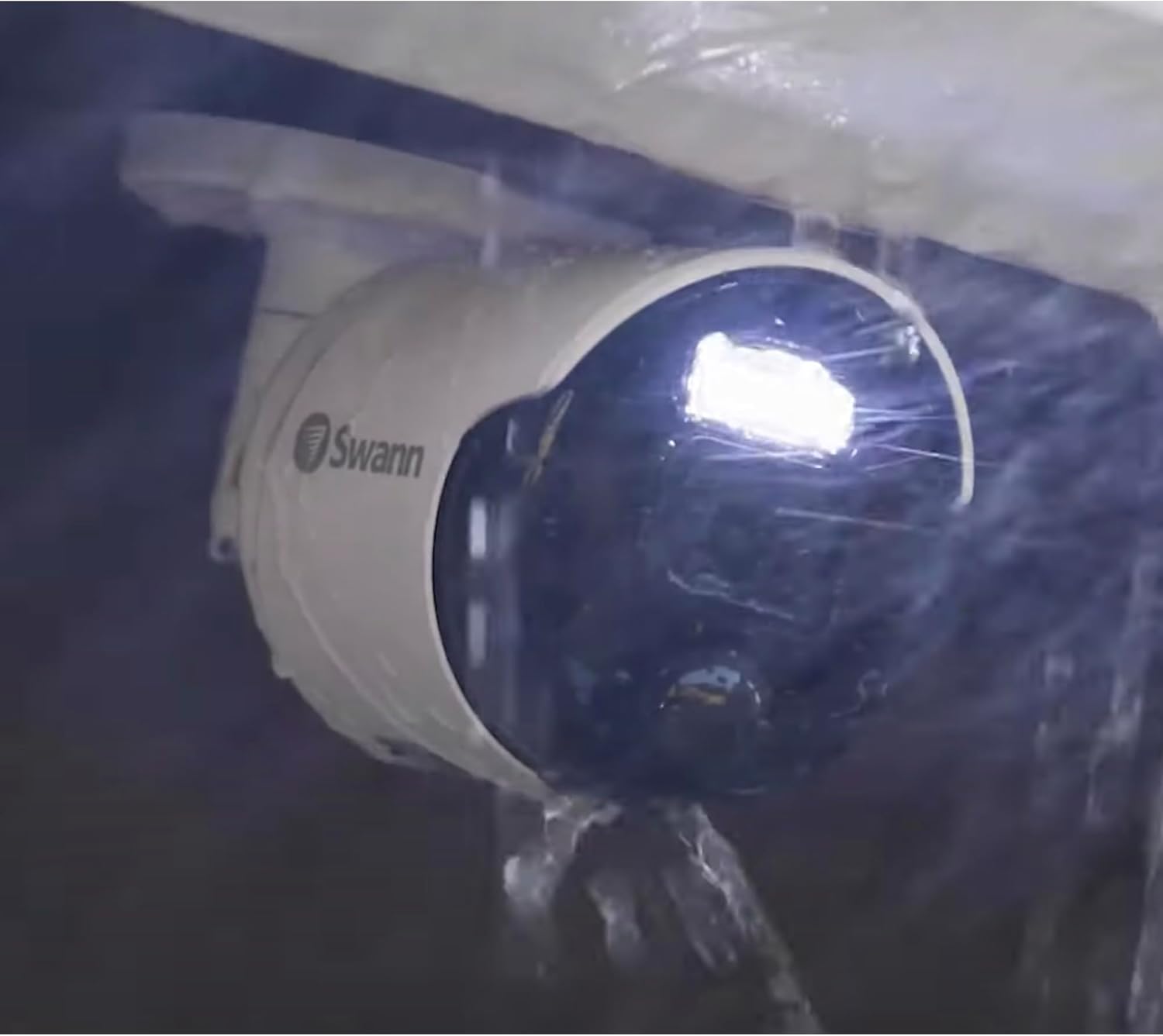 Swann NVR 4K Bullet Camera in Rain