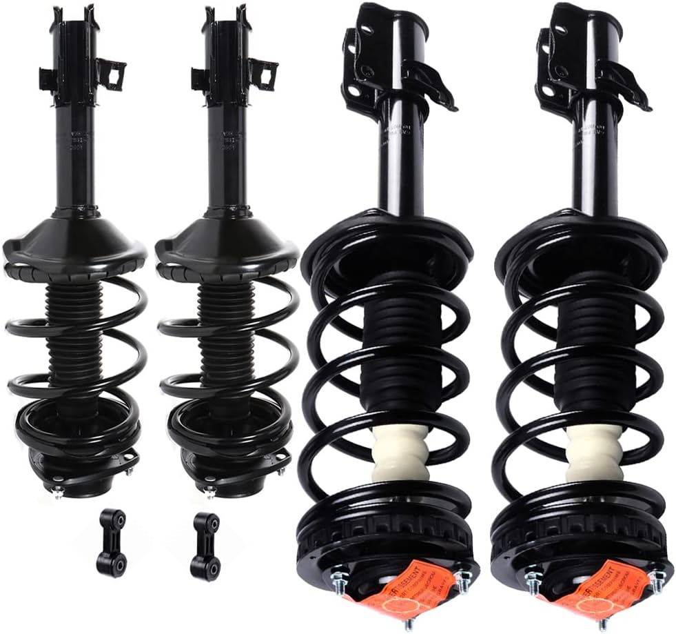 SCITOO - (6pcs) Front Complete Struts Assembly Rear shock absorber Stabilizer Bar Link fit for 1998-2002 for Subaru Forester
