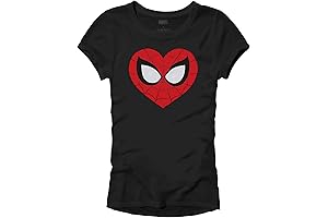 Women's Spider-Man Face Mask T-Shirt