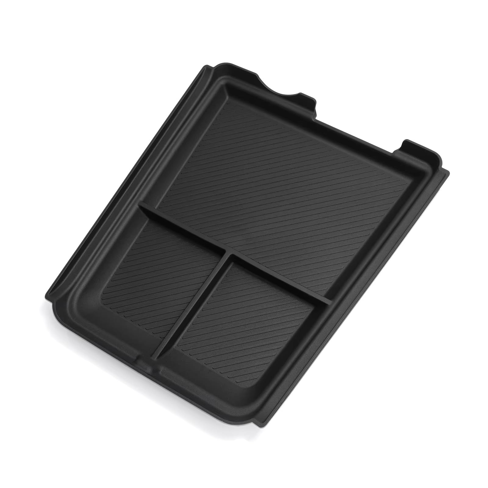 SADHADAH Console Storage Box Center Console Lower Car Interior Accessories Tray Organizer Case Memory Foam Bag For Leapmotor C10 2024 2025 Car Armrest Mat