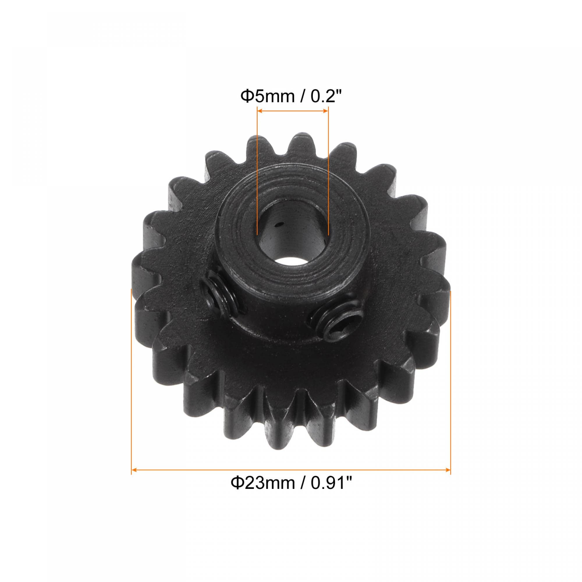 Integy Modello RC CNC lavorato 32 Pignone Passo 19T, foro