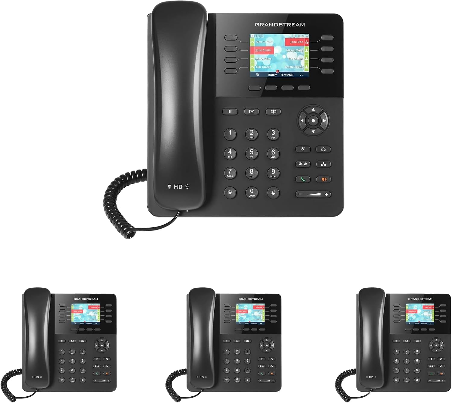 Business Phone System 'Mission Machines' G200C: Includes Grandstream GXP2135 Phones + 'Mission Machines' Cloud Server + Free 3-Months of 'Mission Machines' Cloud Phone Service (24 Phone Bundle)