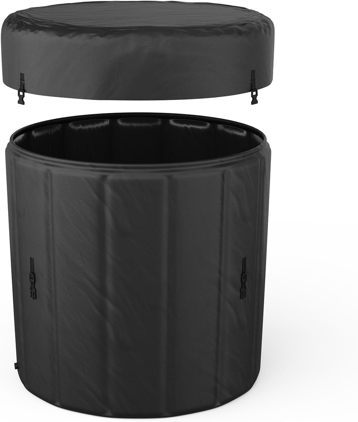 1 Person Cold Plunge, Large Square Portable ice Baths, Leak-Proof PVC Outdoor