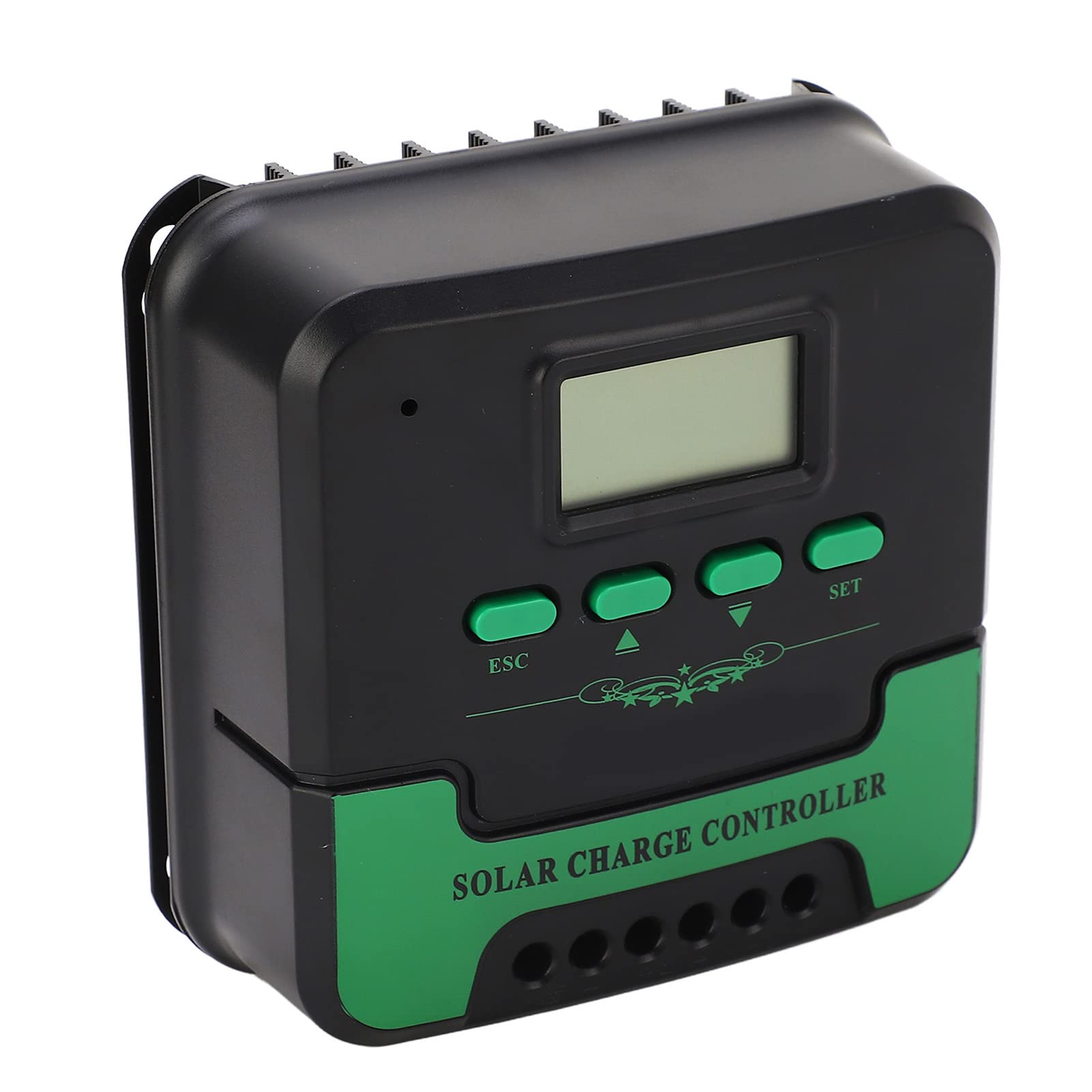Cryfokt Contrôleur de Charge Solaire MPPT 12V 24V Automatique, écran LCD,