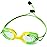 Vvinca Kids Swim Goggles with Bungee Strap No Leaking Anti Fog Toddler Goggles with Quick Adjust Ages 3-14