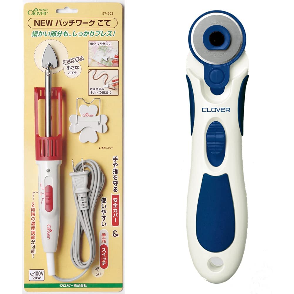 Amazon.co.jp: Clover NEW パッチワークこて 57-903 & ロータリー