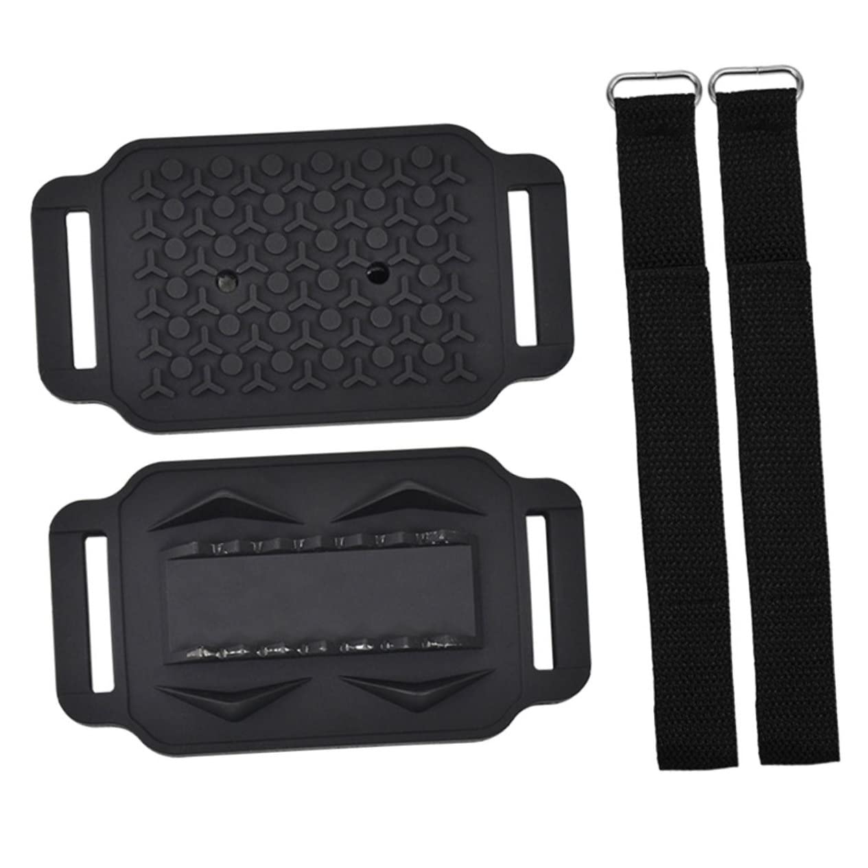 GOOHOCHY Ice Grippers Shoes Anti-Skate Claws Steel Studs Winter Outdoor Supplies