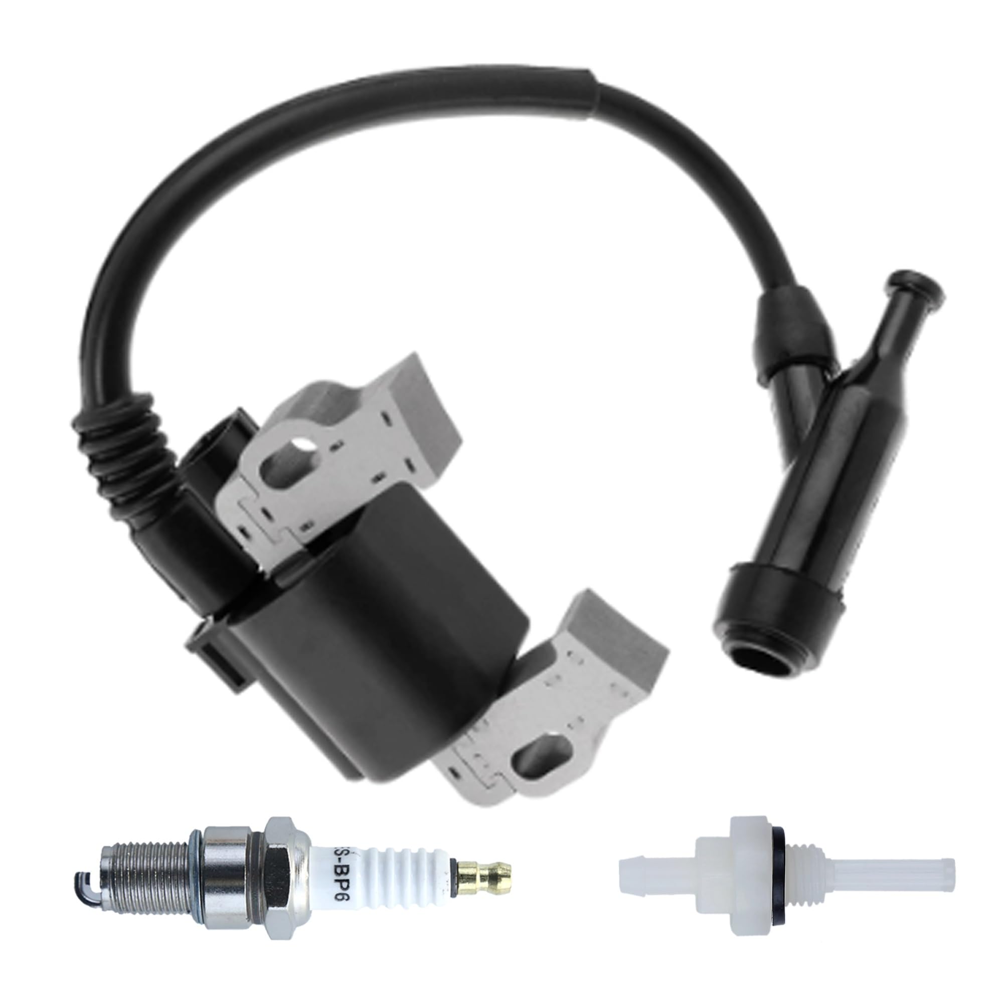 para GX240 para GX270 para GX340 para GX390 8HP 9HP 11HP 13HP Motores 30500-ZE2-023, 30500-ZF6-W02 Bobina Encendido para Bujía Bobina Encendido Motor