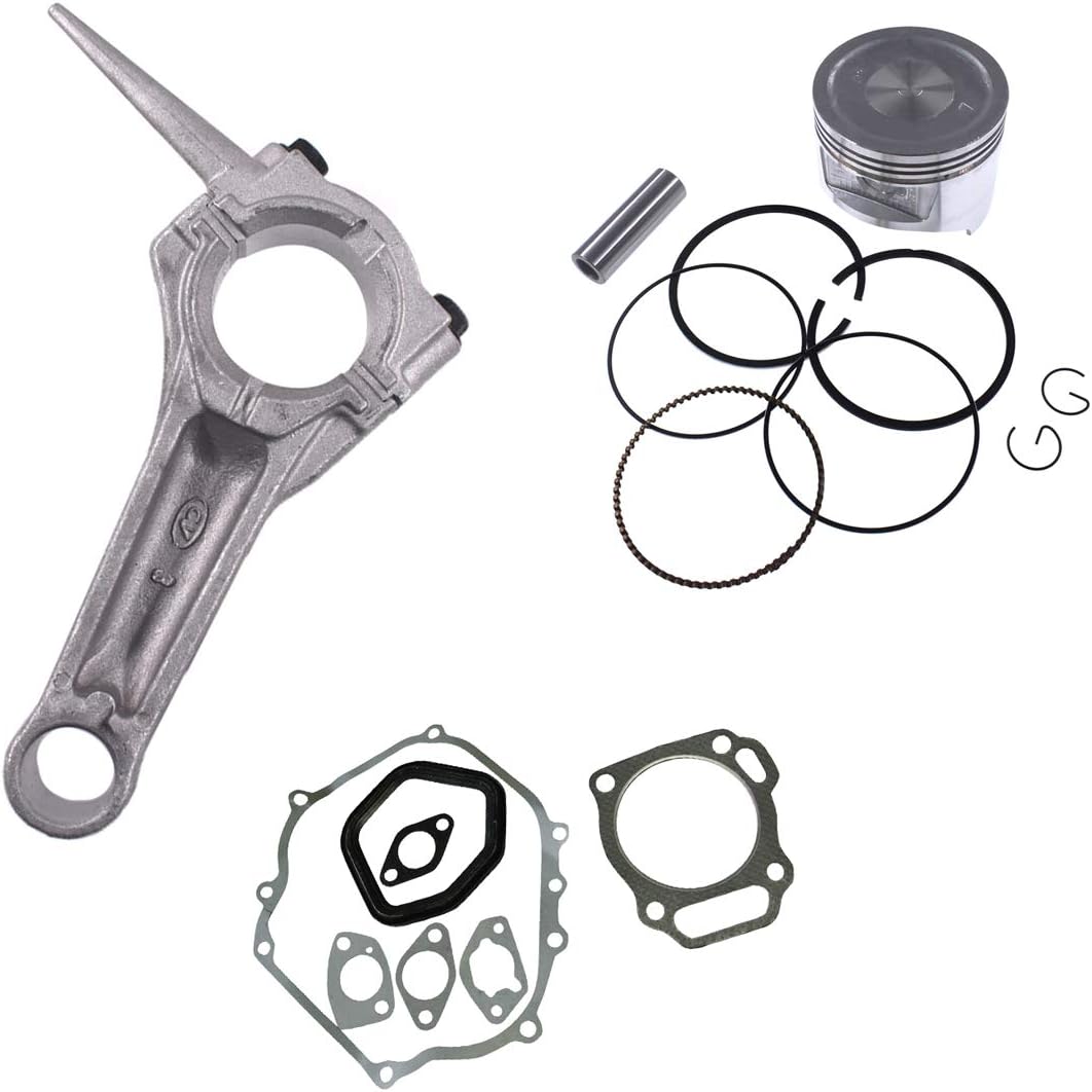 FUWTLP Connecting Rod Piston Gasket Kit For Honda GX390