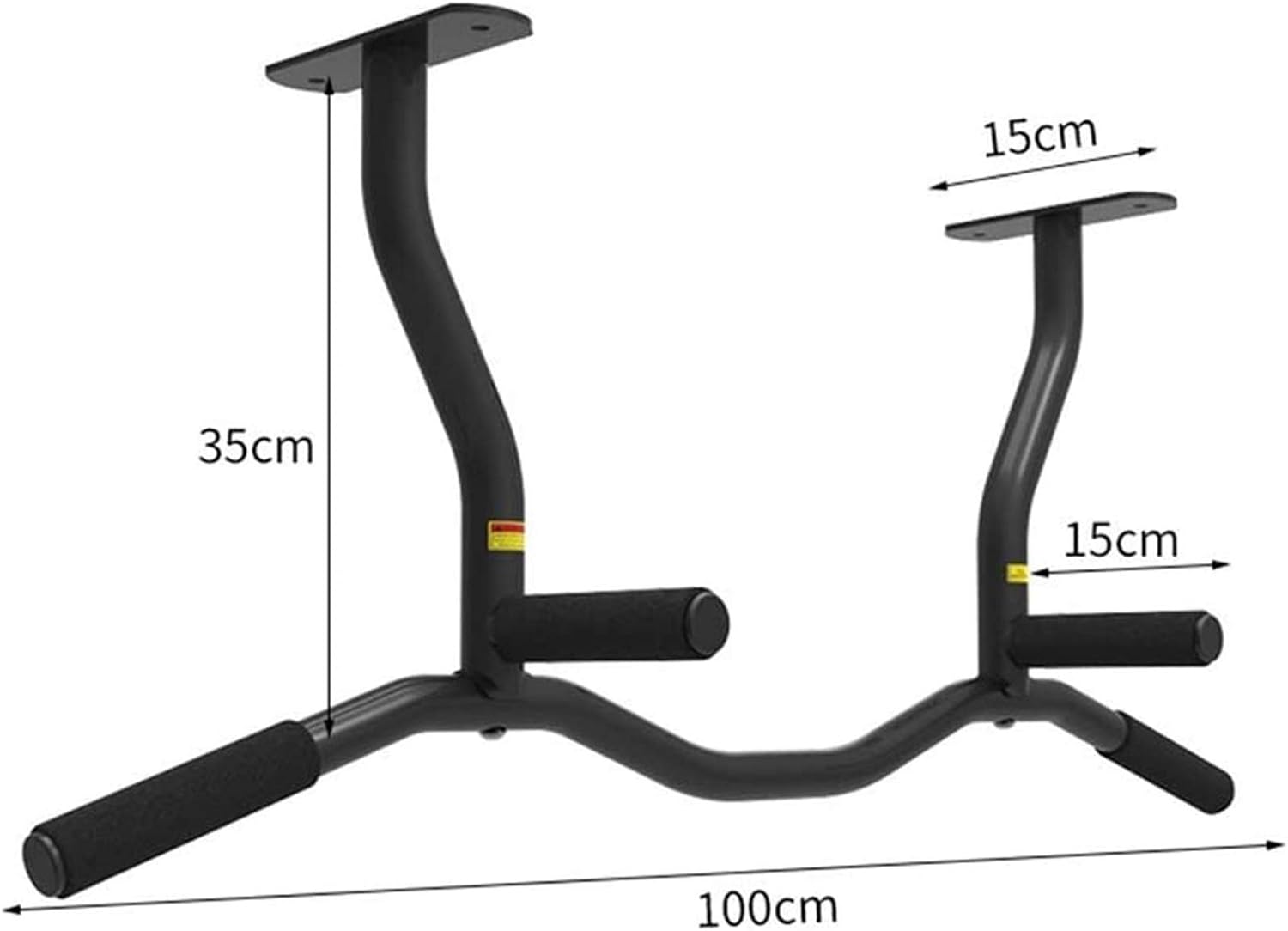 Pull Ups Strength Training Pull-Up Bars Strength Training Dip Stands Horizontal Bar Sturdy and Non-Rusting Chin Up Bar Male and Female Physical Fitness Training Equipment Load 300kg