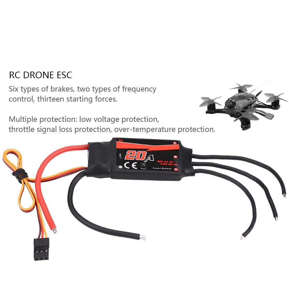 EMAX-controlador De Velocidad Para Cuadricóptero, BLHeli-S DSHOT Bullet FPV ESC 6A 12A 15A 20A 30a 35a 35a Pro Blheli S 1005001425903504