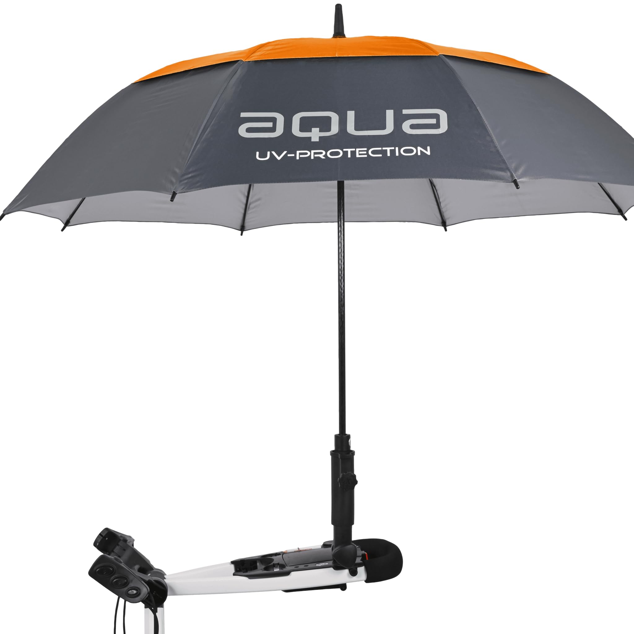 BIG MAX I-Dry Aqua Golf Regenschirm mit UV Schutz - 100% Wasserdicht (Orange)