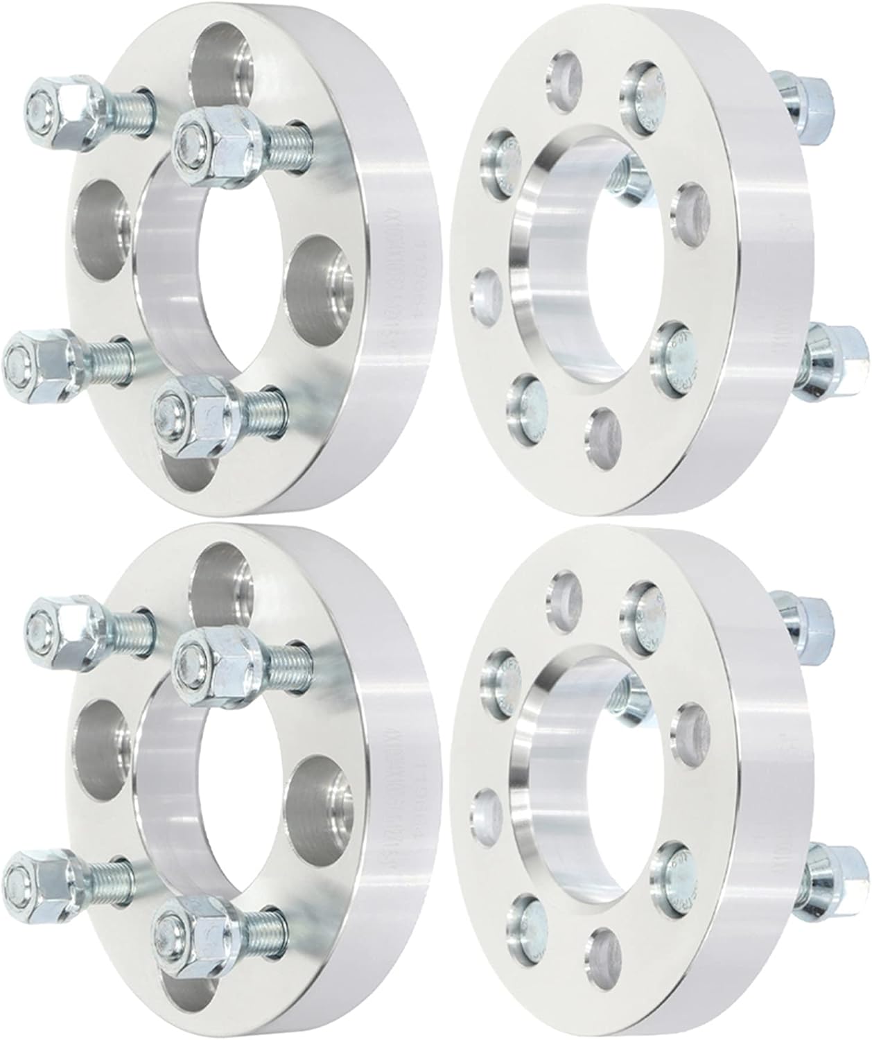 SCITOO 4X 1 inch Wheel Spacers 4 Lug 4x100mm to 4x100mm