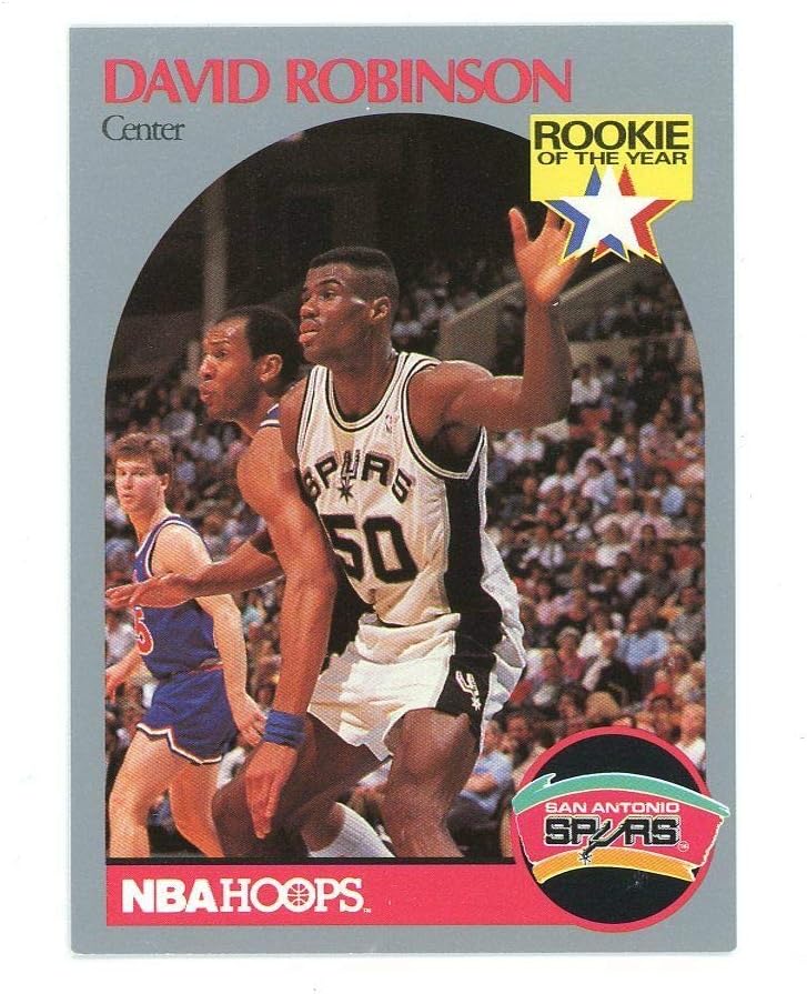 1990-91 Hoops #270 David Robinson Spurs NBA Basketball
