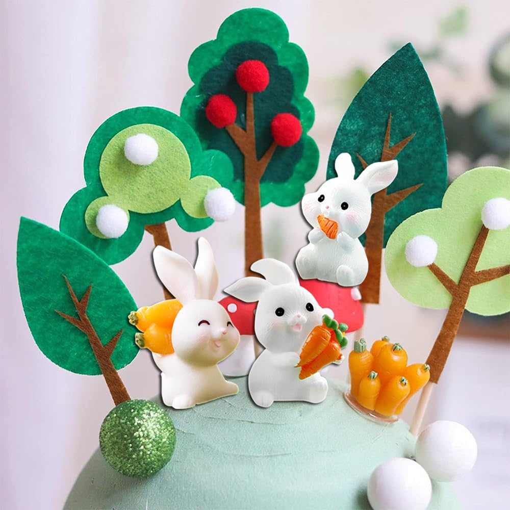 YGCHEN Set 6 Miniature Gatto In PVC - Figure Di Gatti Per Torte, Decorazioni, Giocattoli Bambini
