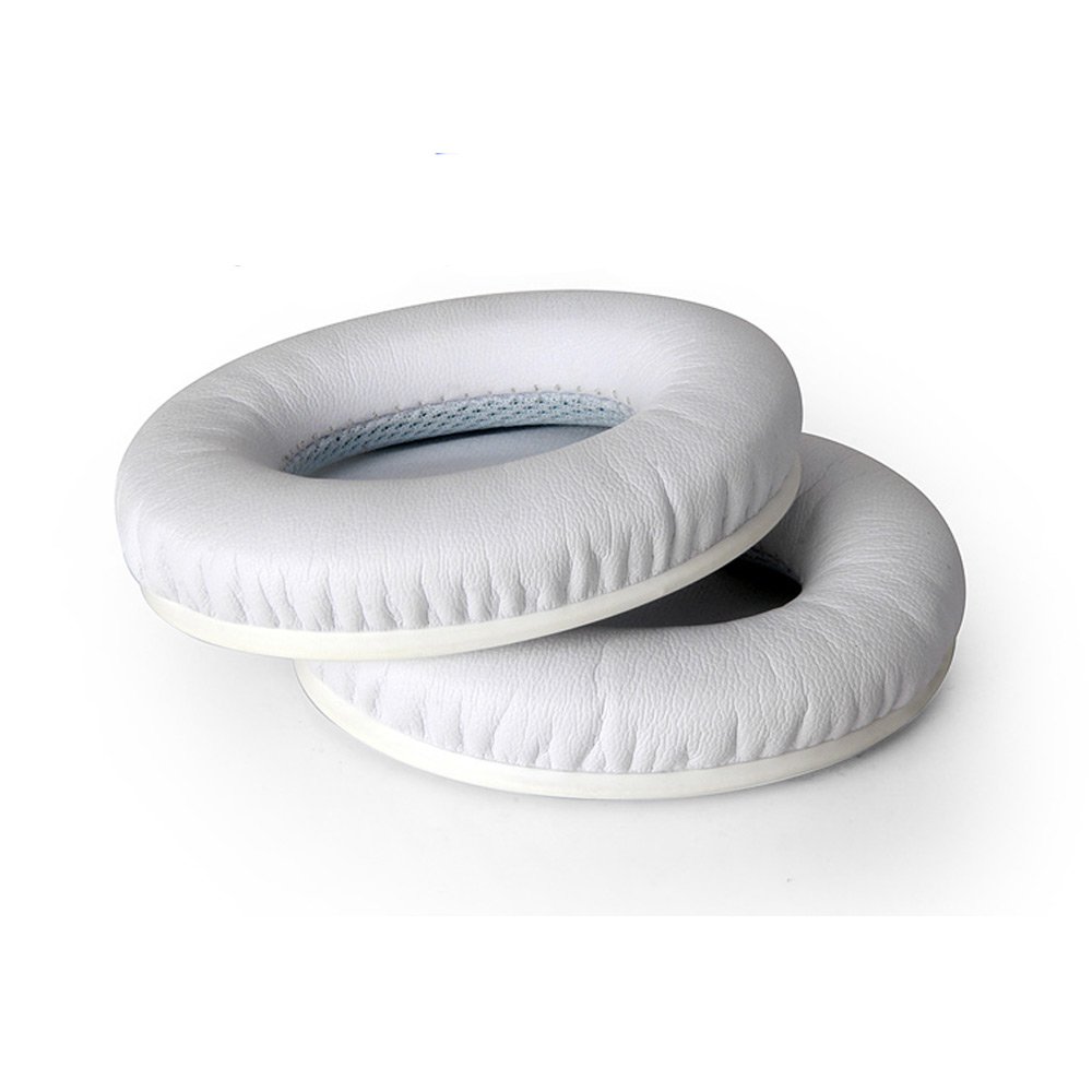 Beats Replacement Ear Pads Cushions Compatible With STUDIO (1st Gen) Headphones ( Does Not Fit SOLO 2 ) Earpad Covers (White)