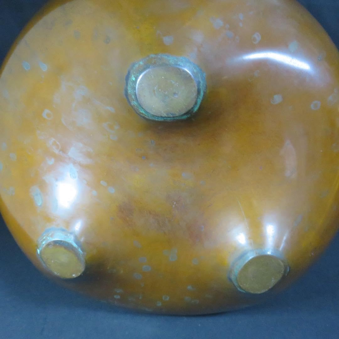 真風炉 茶道具 風炉 唐銅 添朝鮮風炉 金属工芸 湯沸 鉄釜 木箱 銘なし 真風炉 茶道具 風炉 唐銅 添朝鮮風炉 金属工芸 湯沸 鉄釜 木