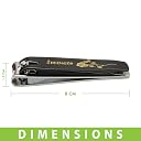 Midazzle Large Nail Clipper/Cutter (Black) - (MINA01) (Pack of 4) gallery image