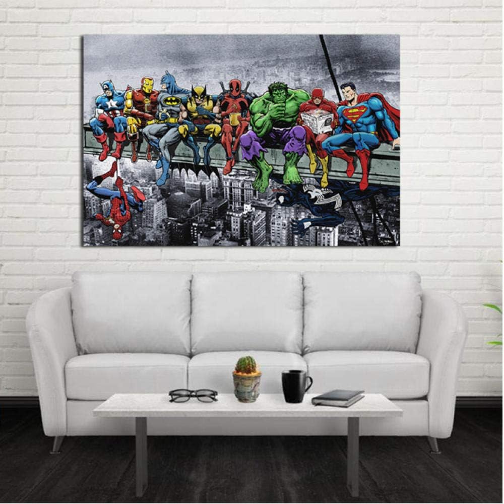 pittura a olio per soggiorno di grandi dimensioni