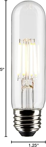 Miniatura 6 de Satco S21344/06 - Bombillas LED E26 de 5.5 W, 2700 K, clasificación de 15000 horas, regulables