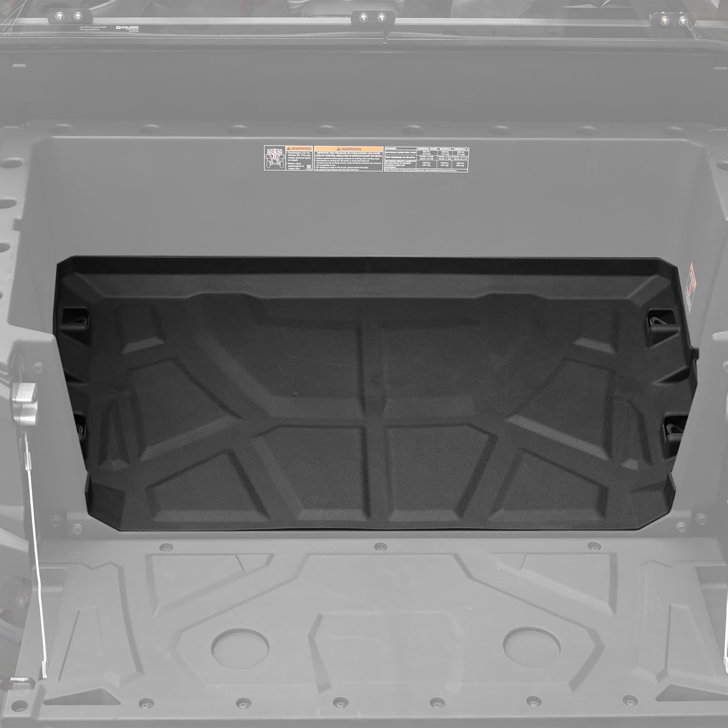 A & UTV PRO Bed Mat for 2016-2024 2025 Polaris General 1000 / General 4 1000 / XP 4 1000 Accessories TPE Bed Liner Cargo Mat Extender Rear Protector Replace OEM #2881933