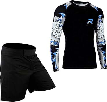 パンツ RUSH GUARD LAYERED SHORT PANTS 36 Roar MMA Rashguard & BJJ Grappling Shorts Cage Fight Jiu Jitsu