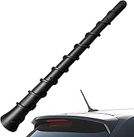 Vista 12 de BASIKER Antena para Jeep Wrangler Sport Rubicon JL 4xe Willys Mojave JK JT Gladiator 2007-2025, Antena Corta Accesorios para Jeep Wrangler Reemplazo