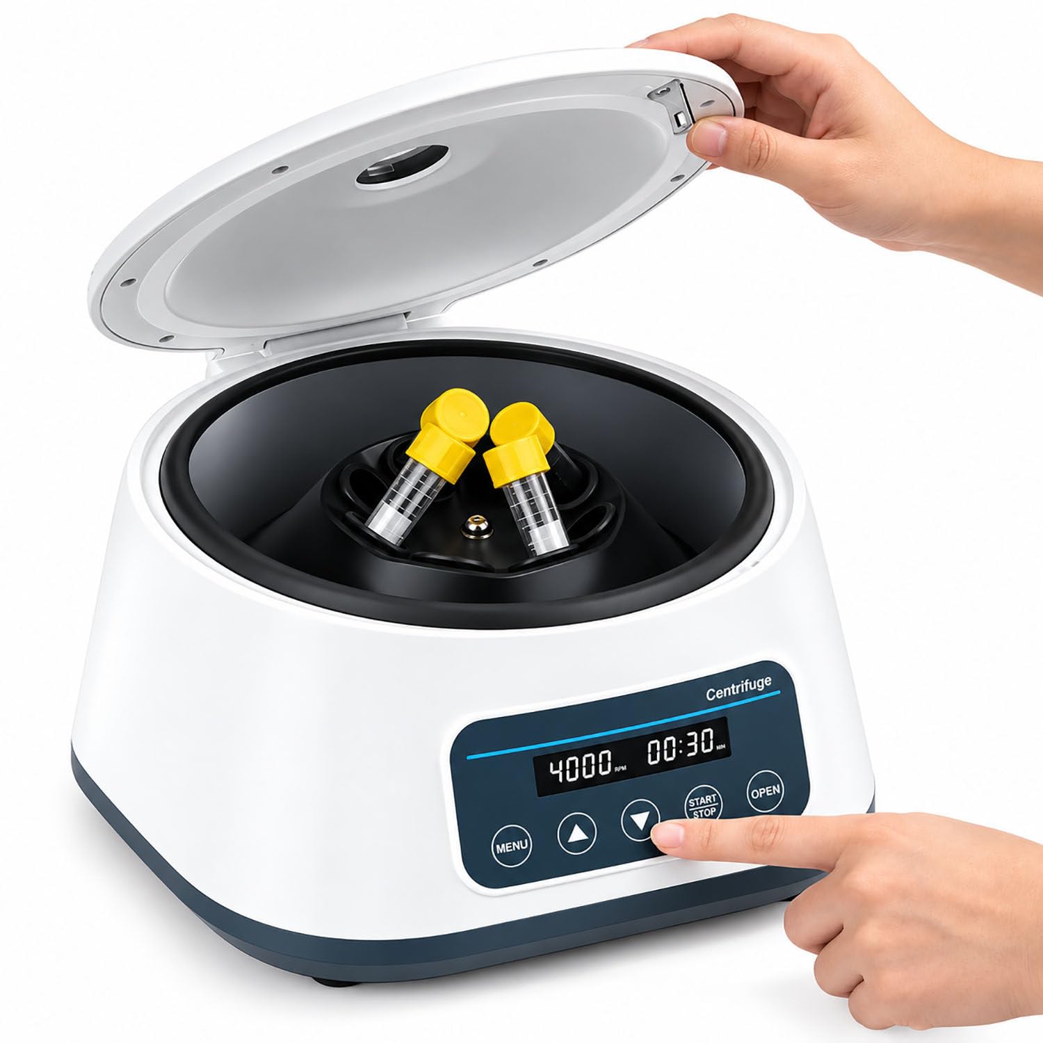 Centrifuga per PRP,8 provette da 2/5/10 ml e 4 provette da 15 ml LC-400Pro