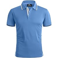 SwissWell Polo Uomo Manica Corta Asciugatura Rapida Traspirante Golf T
