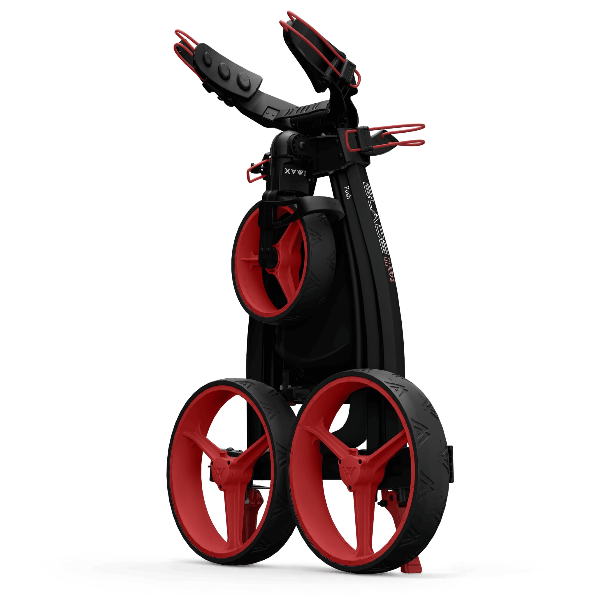 Big Max Blade Ip 2.0 Golftrolley - Golfwagen - Schwarz Rot