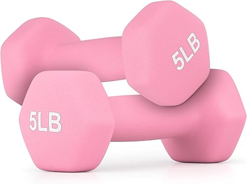 Miniatura 25 de MADOG - Juego de mancuernas hexagonales con revestimiento de neopreno antideslizante para equipo de gimnasio en casa, entrenamiento de fuerza