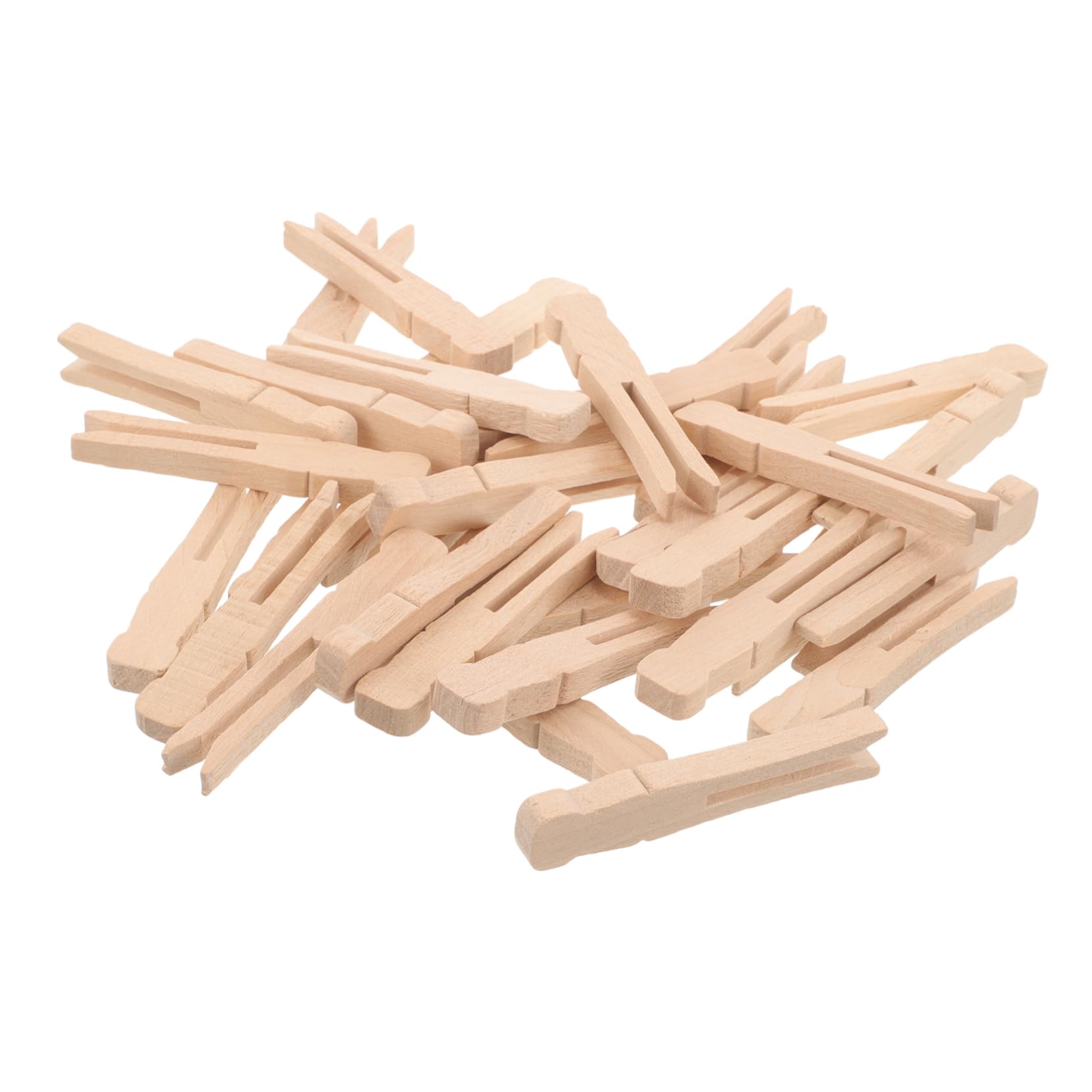 Garneck 300 Pz mollette di legno mollette per per bucato clip per vestiti per biancheria biancheria morsetti per coperte antivento molletta robusta