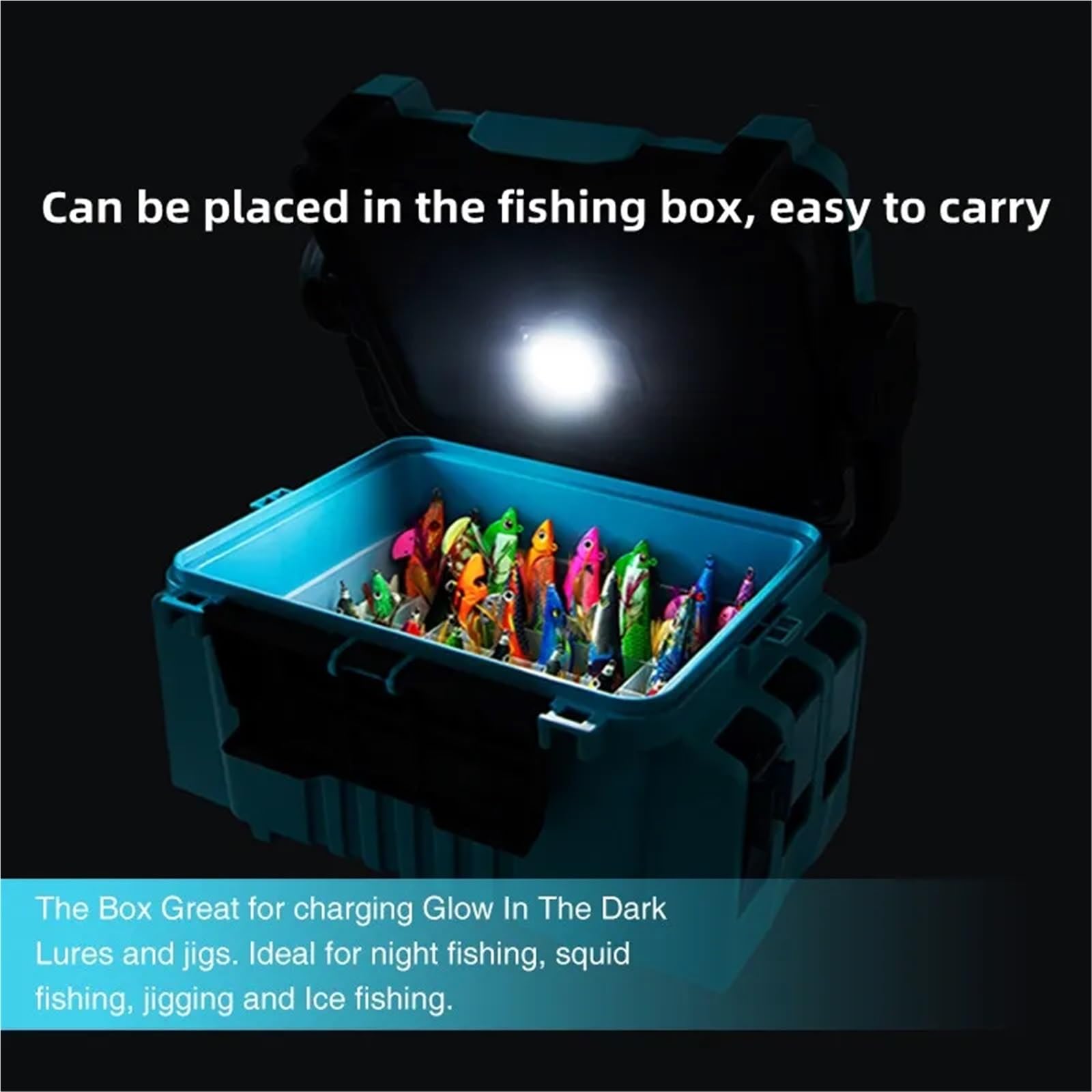 40 Griglie in plastica for Attrezzatura da Pesca, Scatola for riporre Gli Attrezzi, Foderata for Calamari, Contenitore for Esche rigide, Custodia for Mare per Esche da Pesca